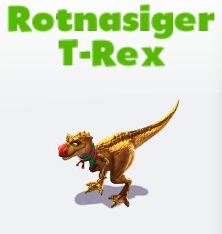 Rotnasiger T-Rex  
